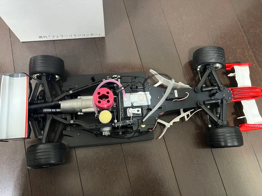 デアゴスティーニ　フェラーリf2004 エンジンカー　未走行　78号全巻　冊子付