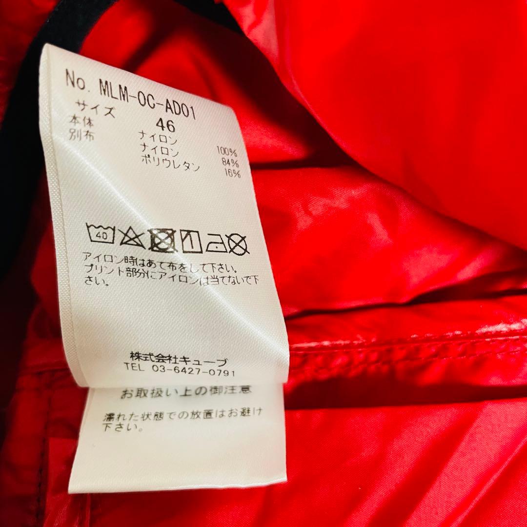 マークアンドロナ　スタンドブルゾン　木村拓哉着用モデル　レッド　サイズ46