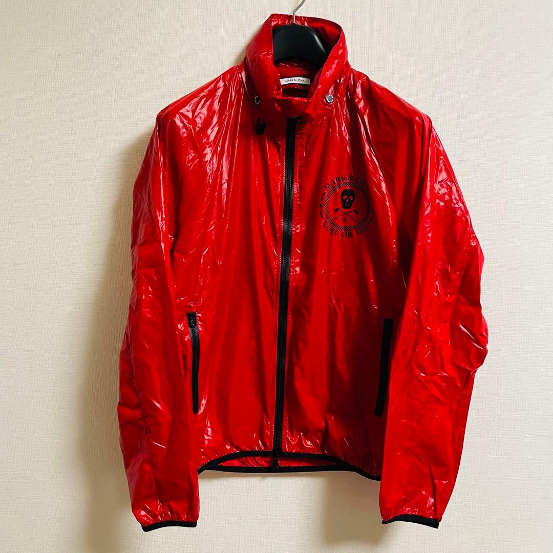 マークアンドロナ　スタンドブルゾン　木村拓哉着用モデル　レッド　サイズ46