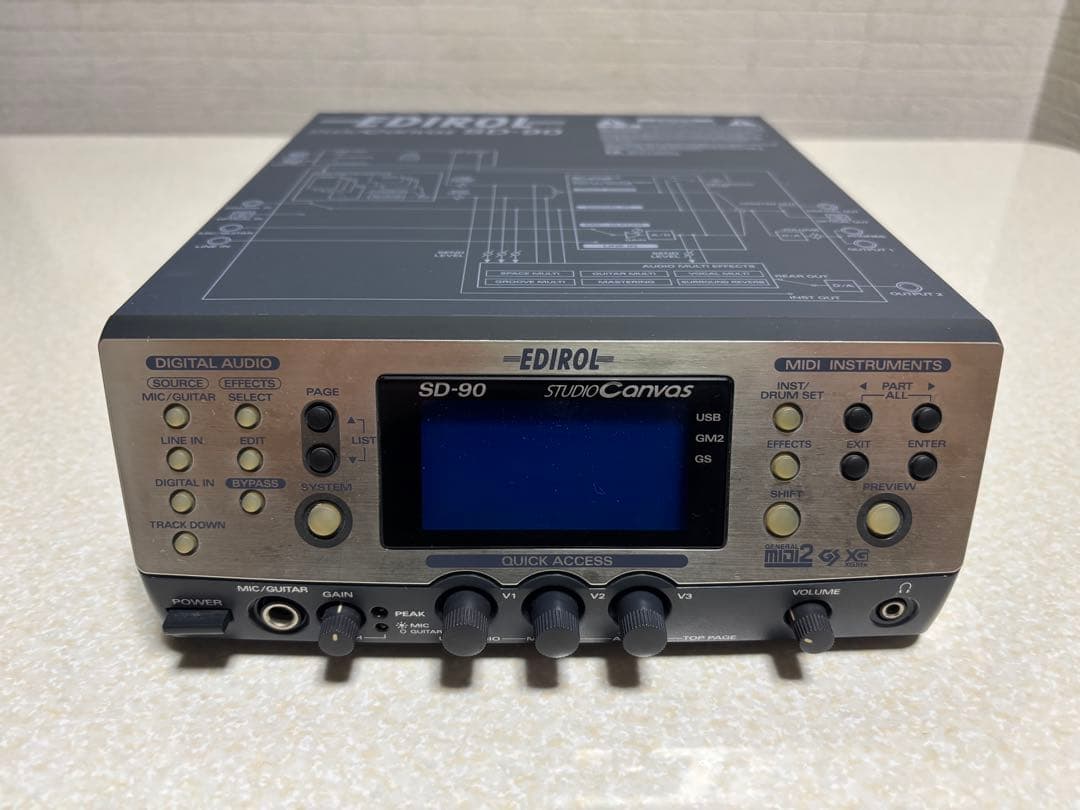 DTM・DAW Roland EDIROL STUDIO Canvas SD-90