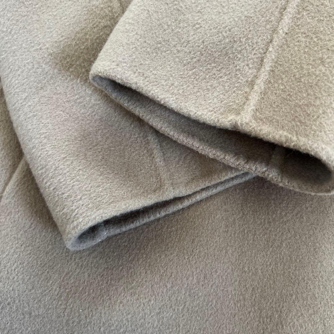 美品　LE CIEL BLEU ダブルフェイスショートコート キャメル　36