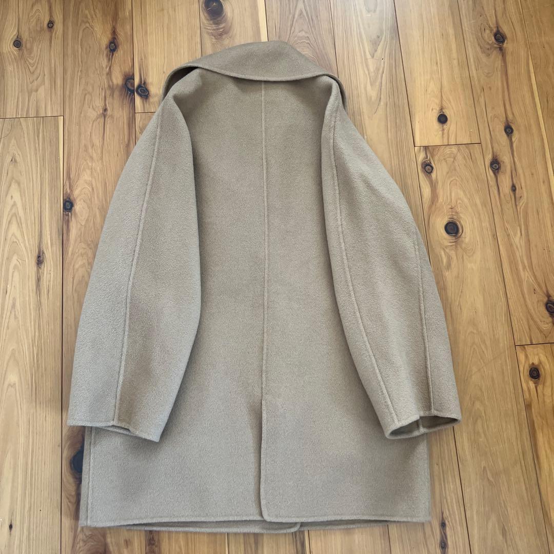 美品　LE CIEL BLEU ダブルフェイスショートコート キャメル　36