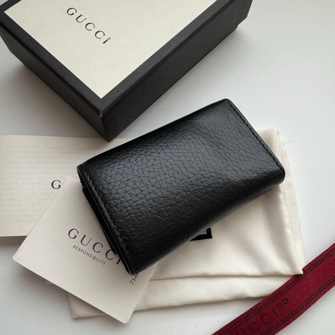 【限定価格】 775 GUCCI グッチ マーモント キーケース