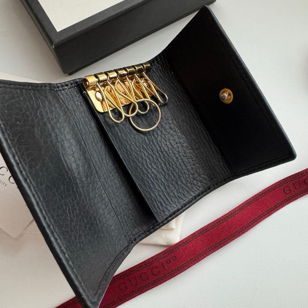 【限定価格】 775 GUCCI グッチ マーモント キーケース
