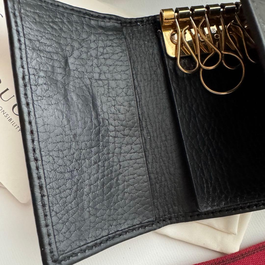 【限定価格】 775 GUCCI グッチ マーモント キーケース