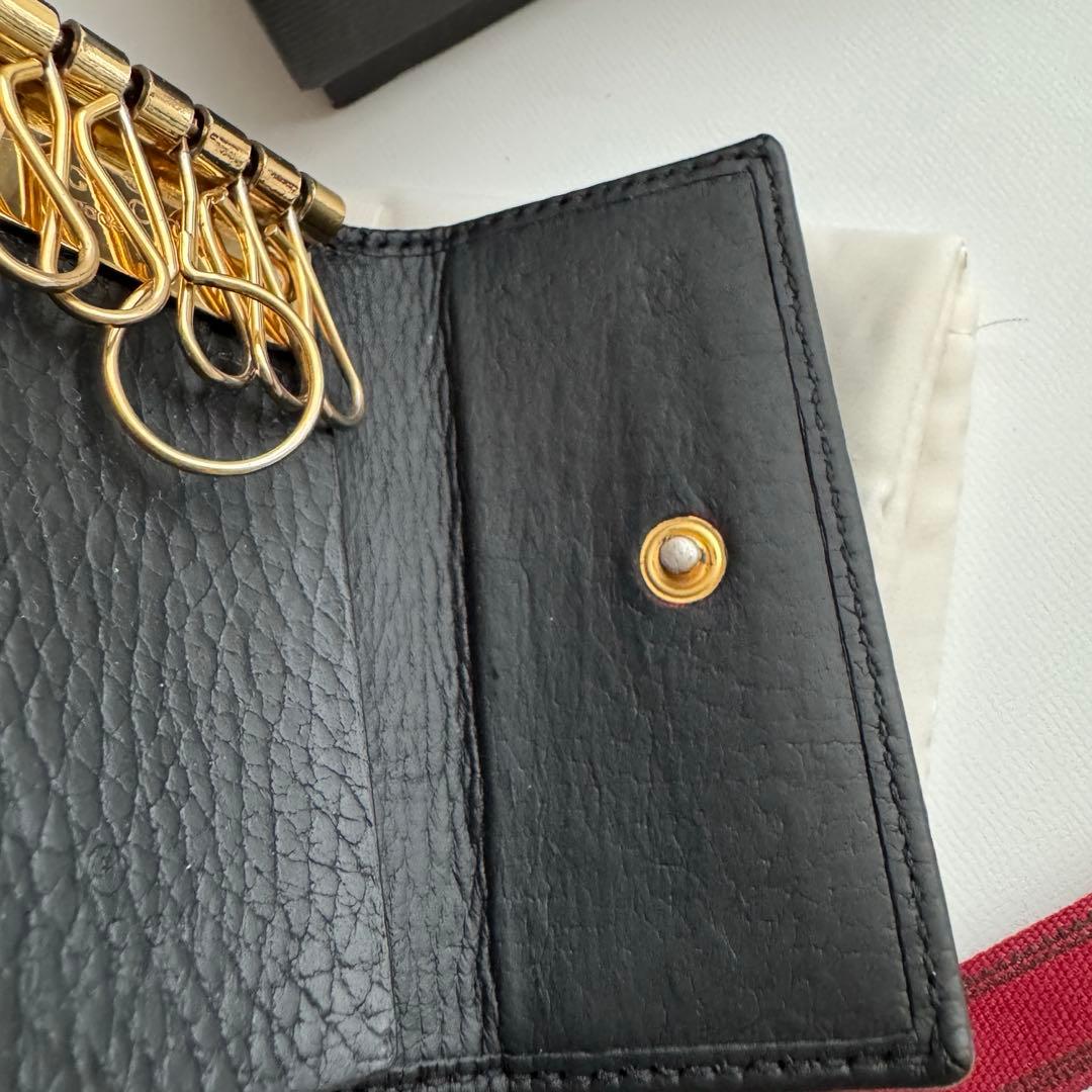 【限定価格】 775 GUCCI グッチ マーモント キーケース