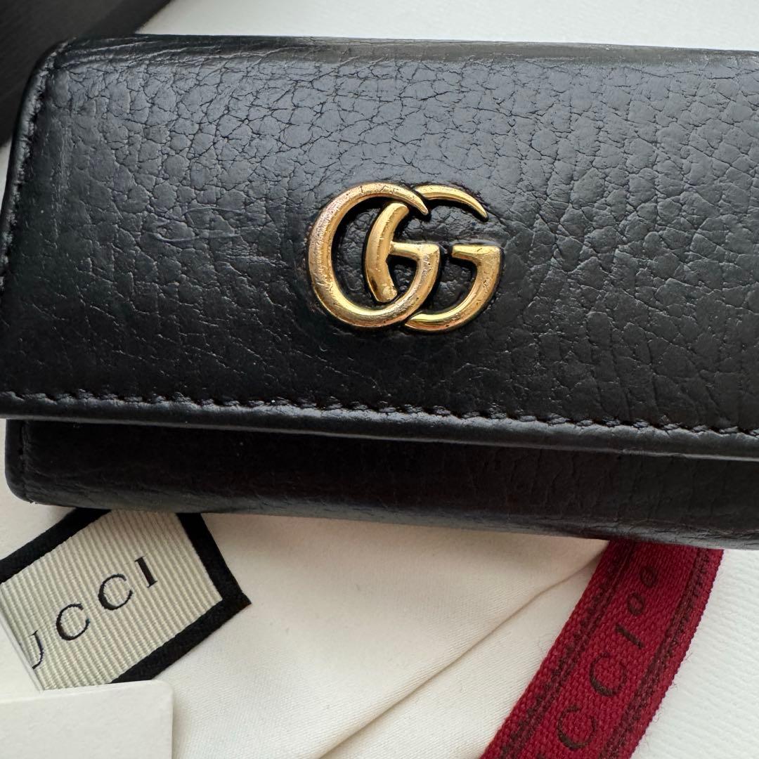 【限定価格】 775 GUCCI グッチ マーモント キーケース