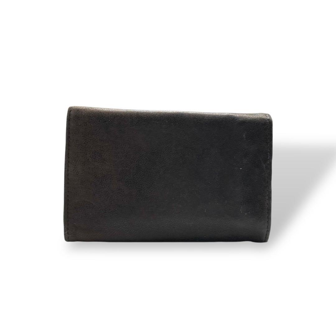 CHANEL シャネル　キーケース　レザー　ブラック　R703