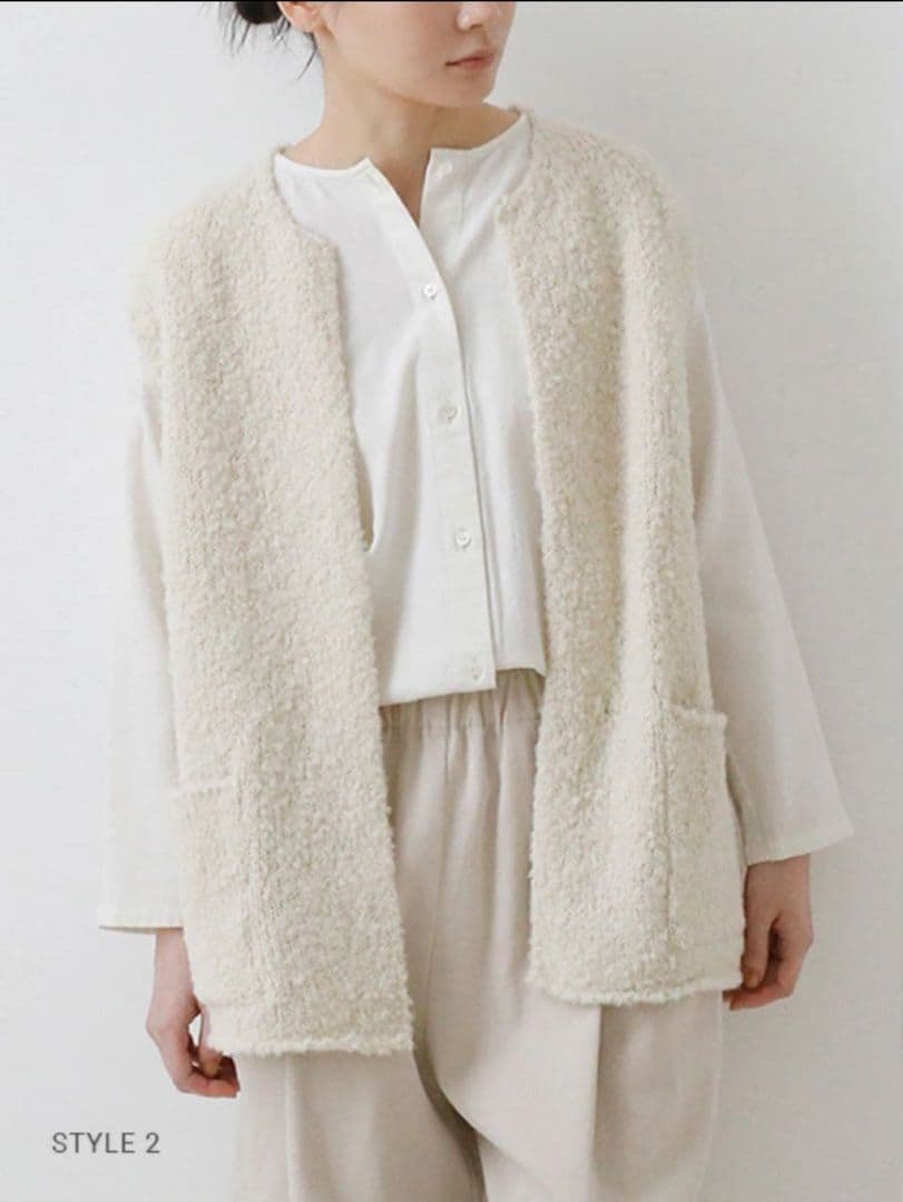 evam eva アルパカ　ベスト