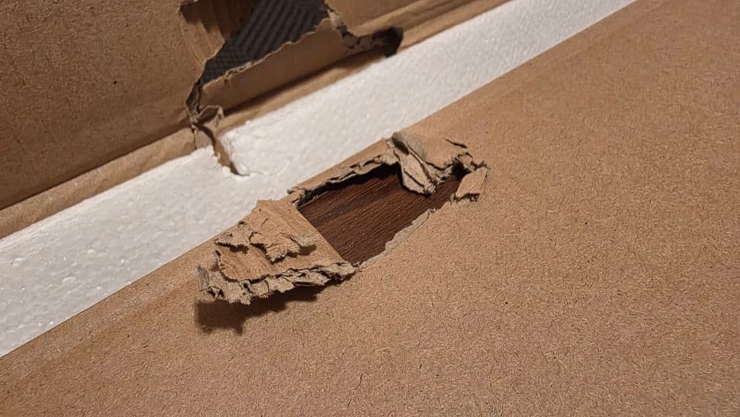 新品未使用 LOWYA デスク 勉強机 ウォルナット ハイタイプ