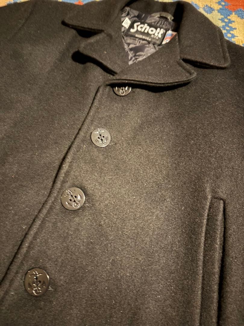 schott シングル　pコート