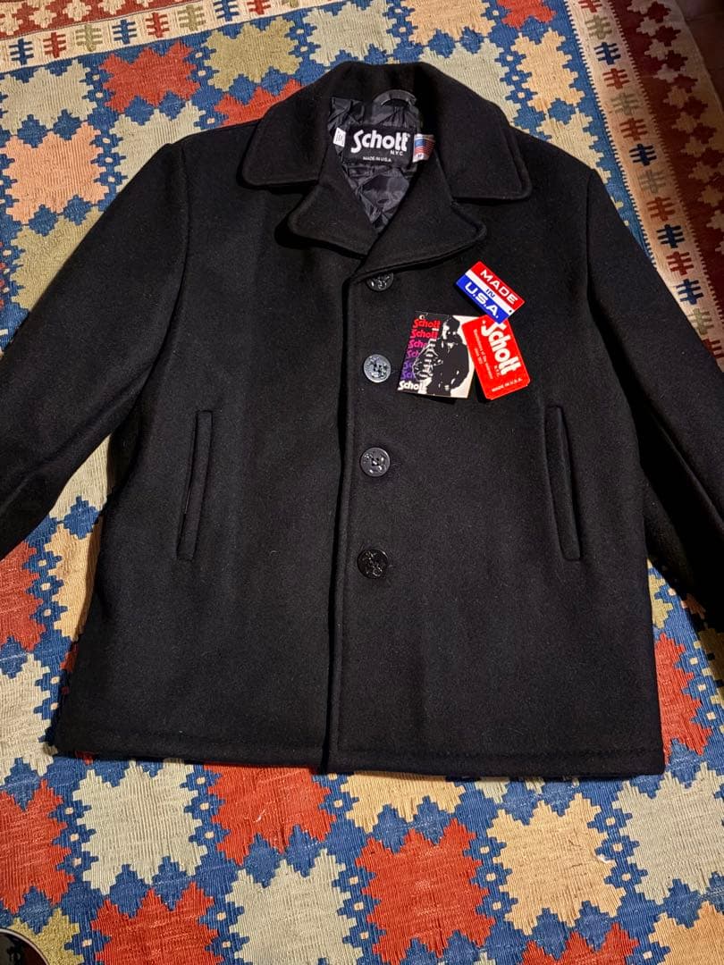 schott シングル　pコート