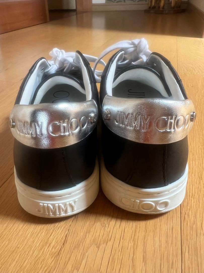 JIMMY CHOO ブラック スニーカー
