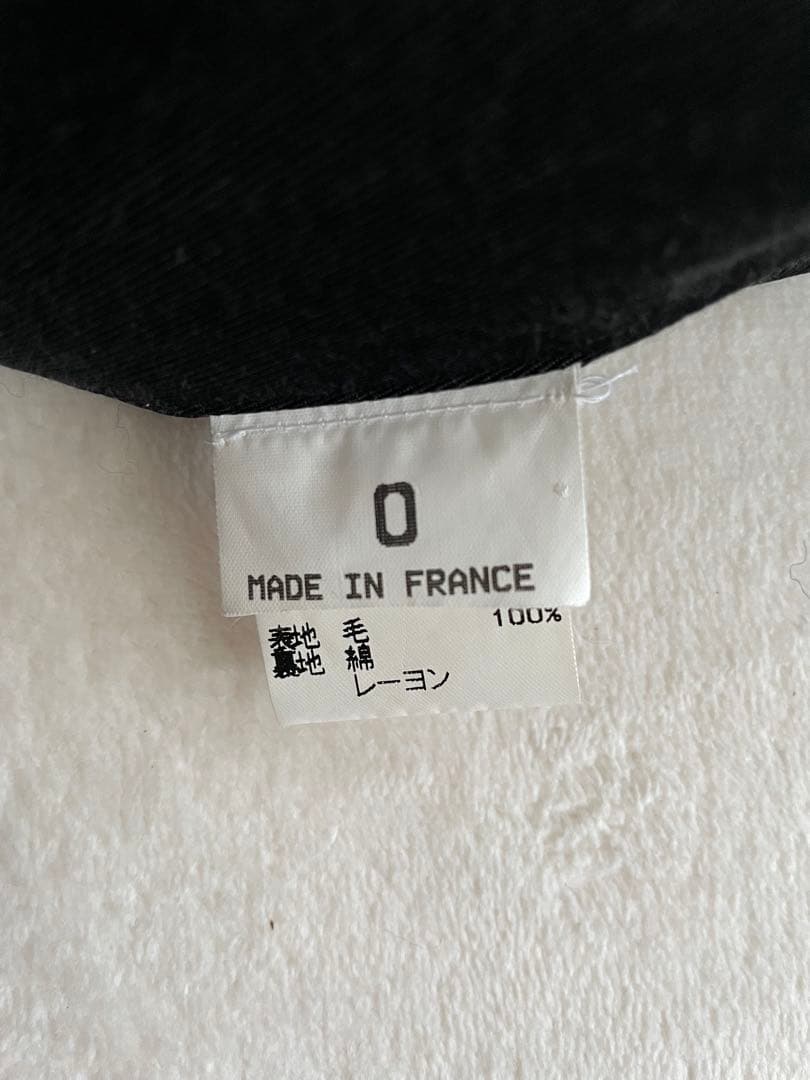 アニエスベー チェスターコート made in france