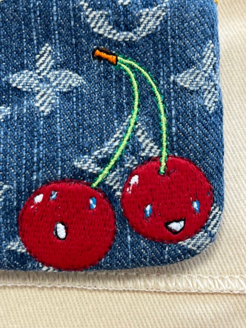 ルイヴィトン×村上隆 カードキーケース ポシェット・クレ チェリー