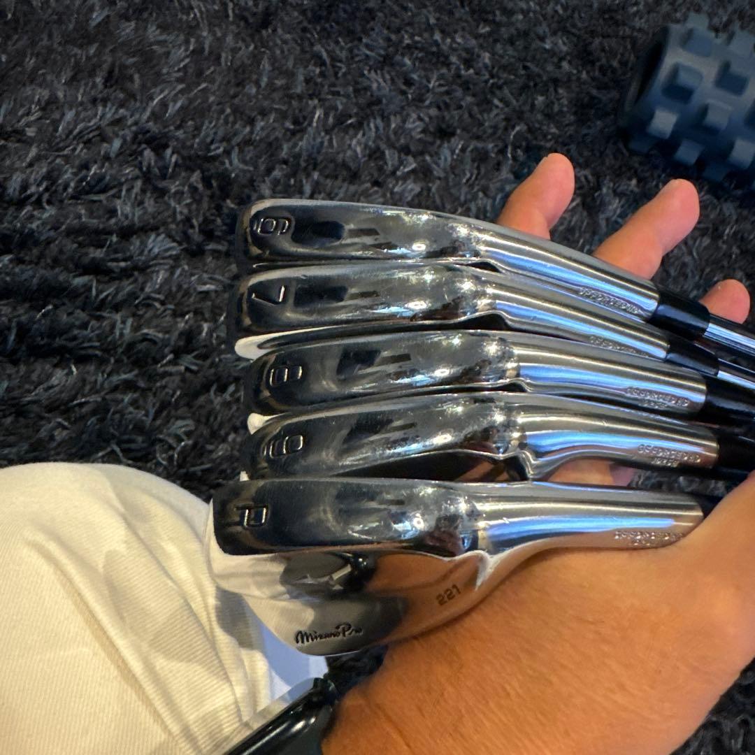 <5本>ミズノプロ221 #6-pアイアンセット