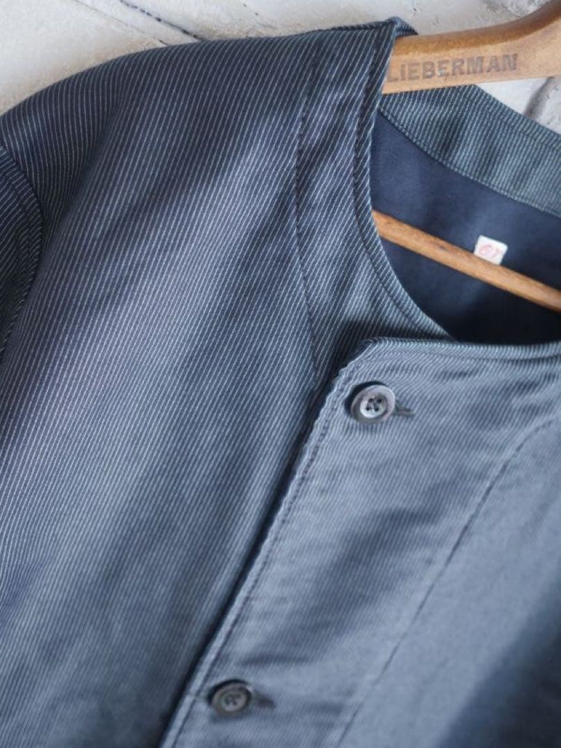 【新品】OUTIL VESTE ANTSIRAMANA ノーカラージャケット