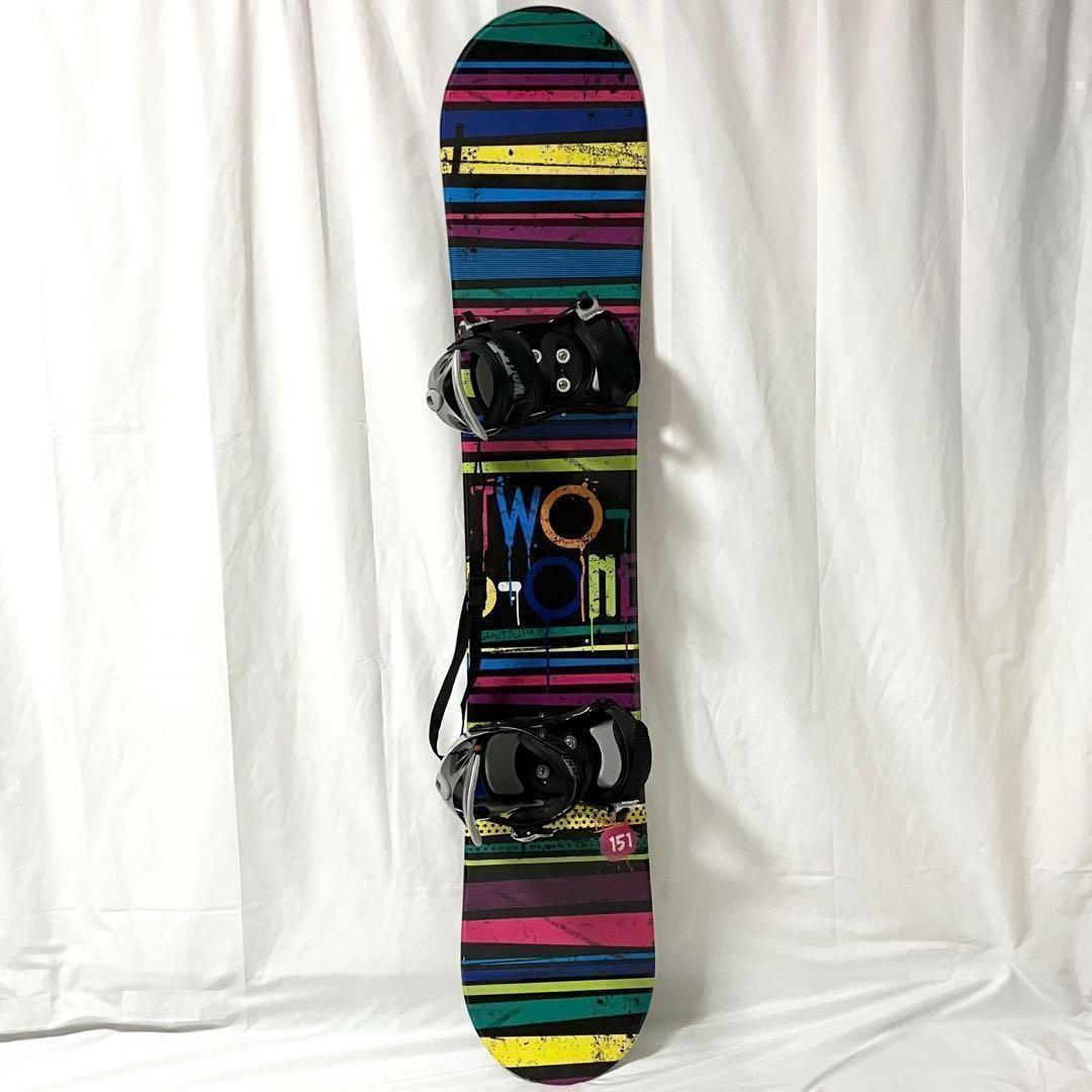 TOW B ONE スノーボード セット 板151cm / ビンディング
