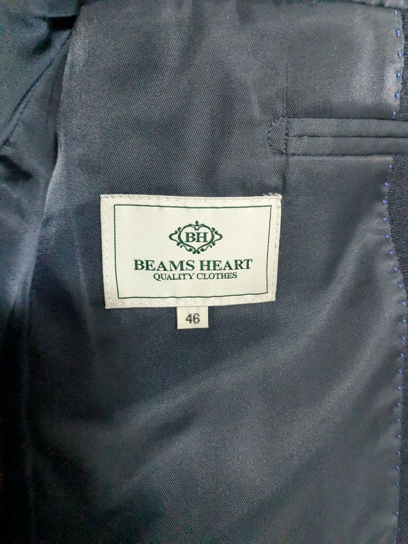 BEAMS HEART ビームスハート スーツ セットアップ ネイビー Мサイズ