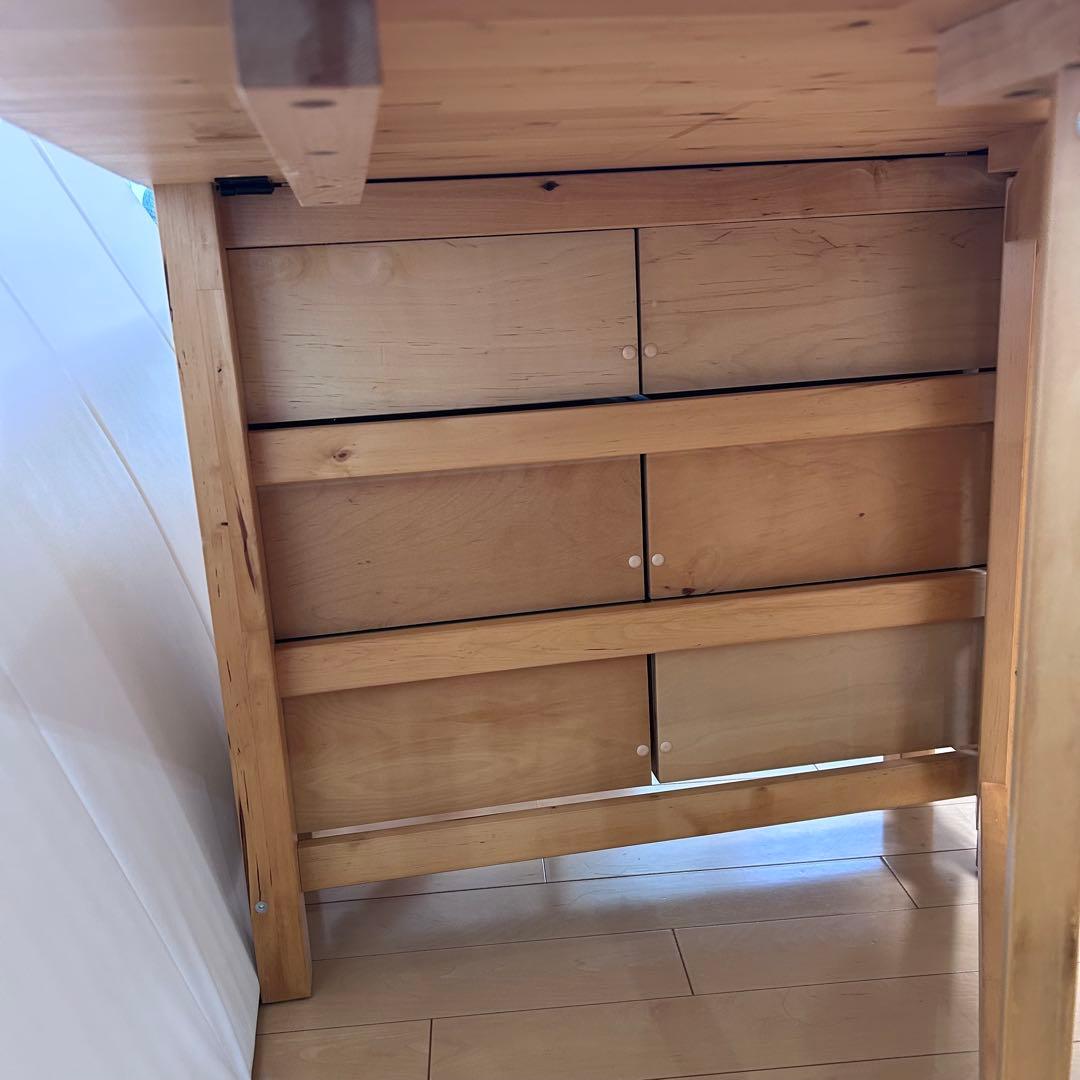 IKEA NORDENノールデン 折り畳みダイニングテーブル　チェア2バタフライ