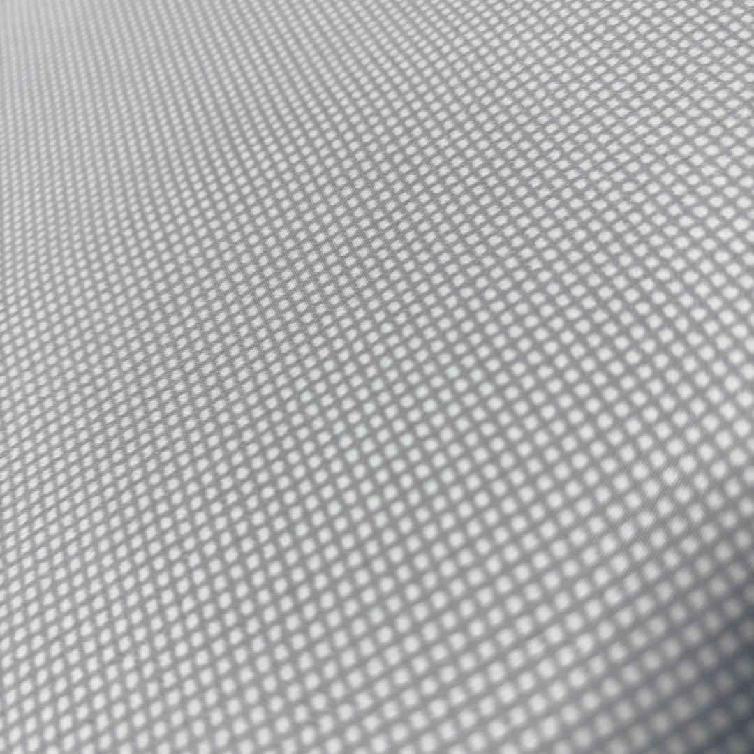 最終値下げ！【正反 長襦袢】正絹 格子 未仕立て 長さ13.5m 巾37cm