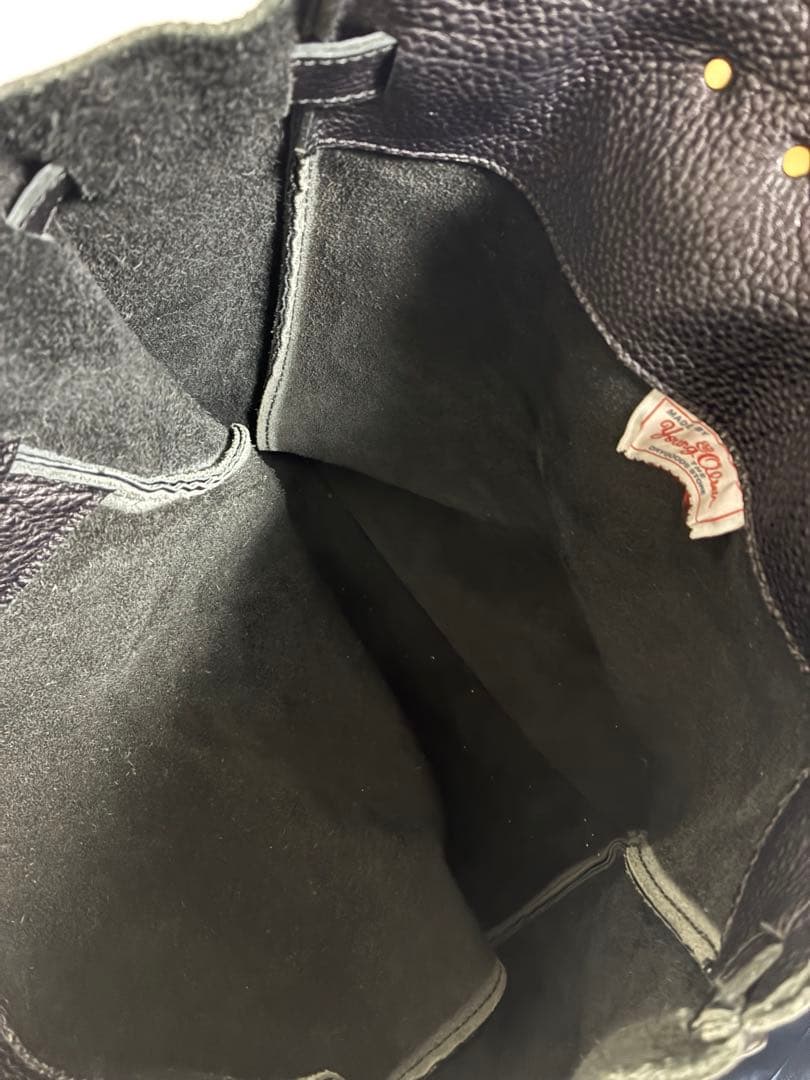 フレーム ワーク ヤングアンドオルセン 別注 エンボスレザー トートバック