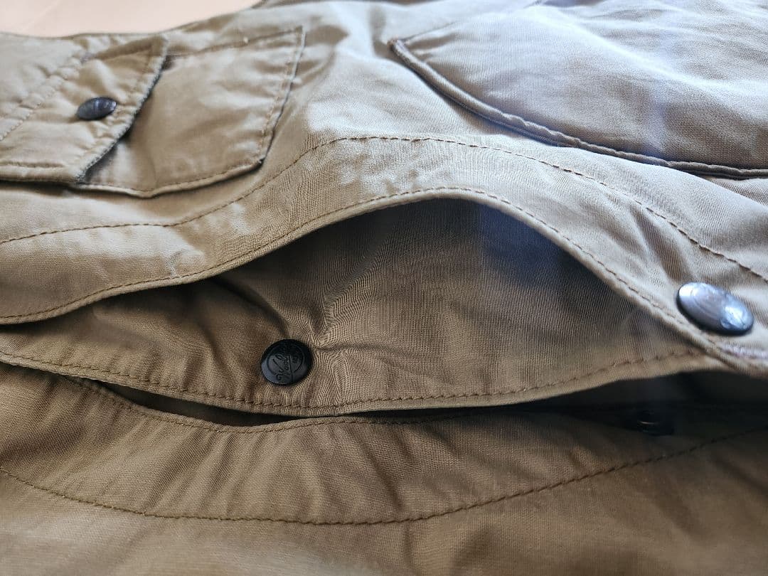 USA製 ウールリッチ ダウンベスト ロクヨンクロス ベージュ