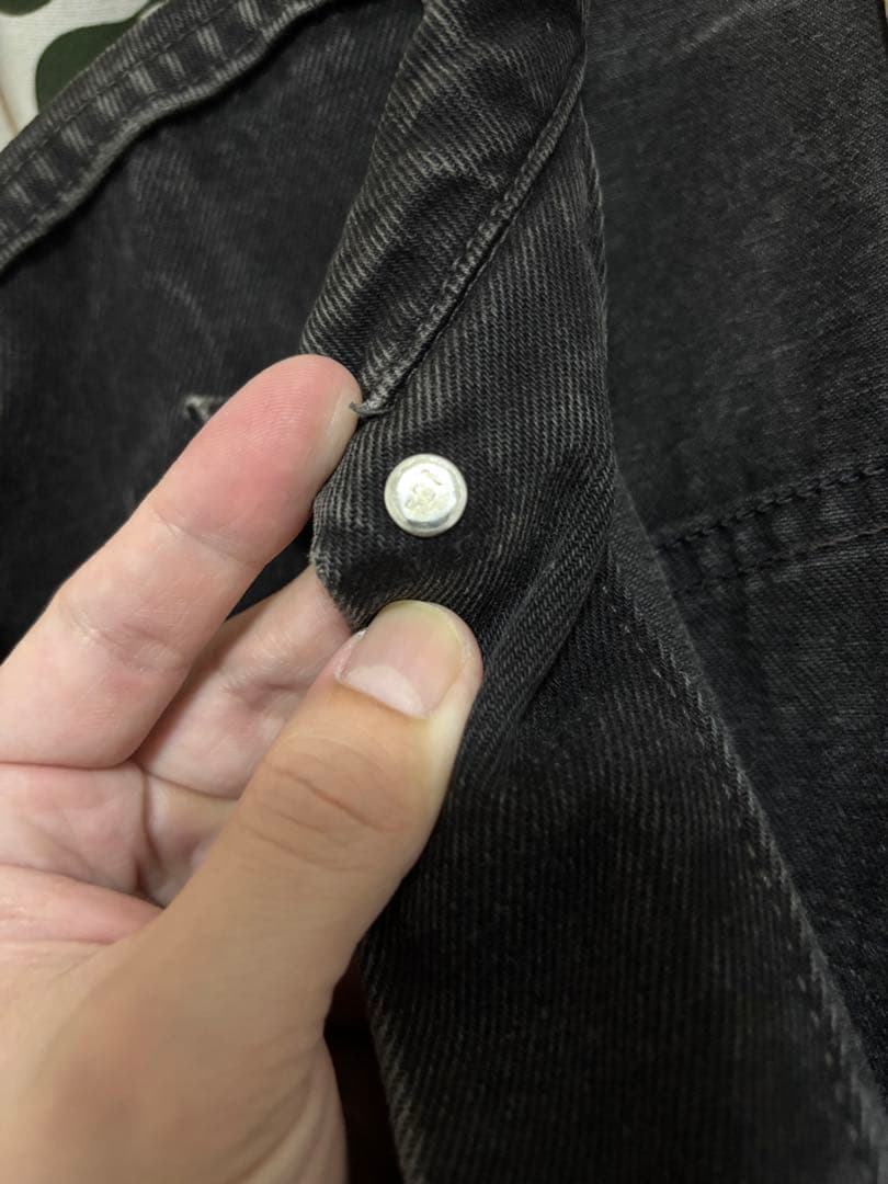 USA製 MEDIUM 70507 4159 Levi’s Black 後染め