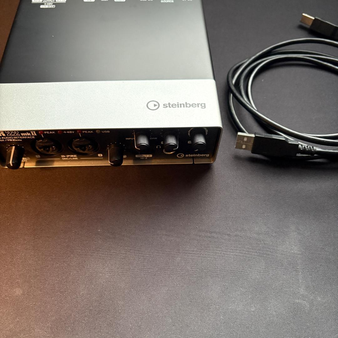Steinberg UR22mkⅡオーディオインターフェース