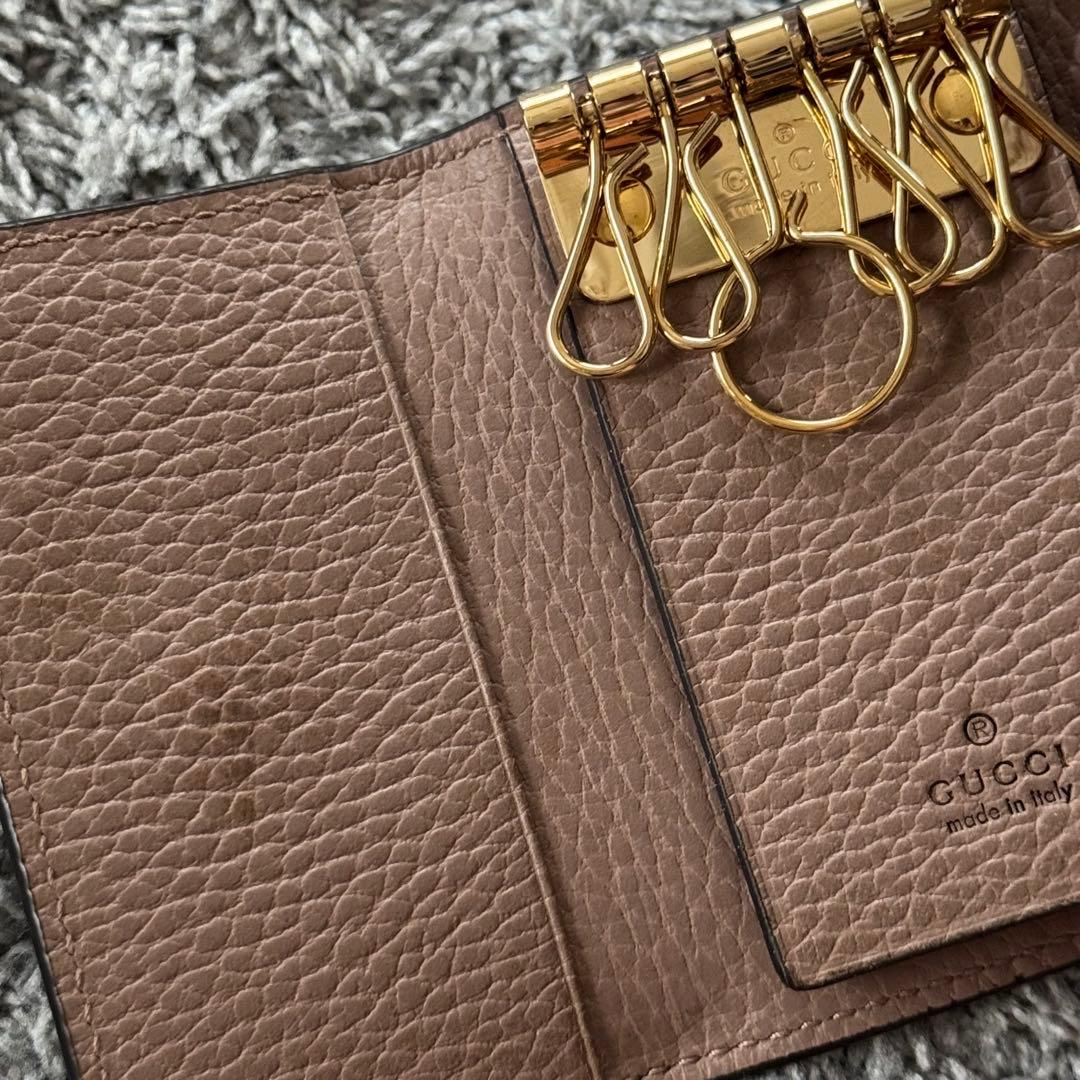 お値下げ‼️美品‼️GUCCI GGパターンキーケース