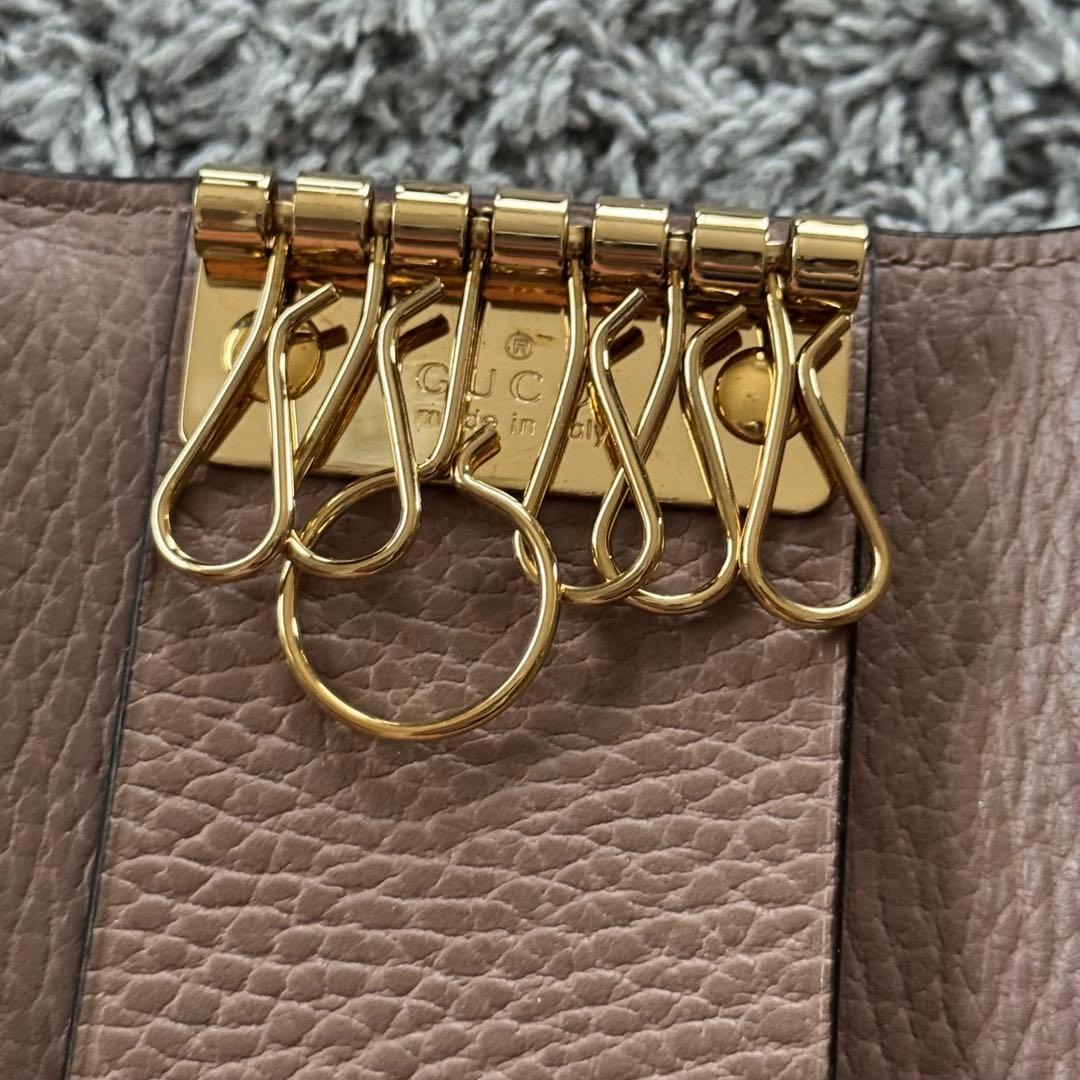 お値下げ‼️美品‼️GUCCI GGパターンキーケース