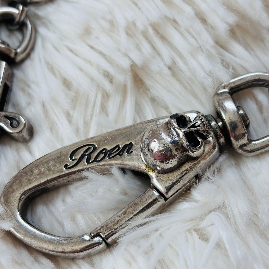 ROEN ヴィンテージ　ウォレットコード　ウォレットチェーン　財布小物　スカル