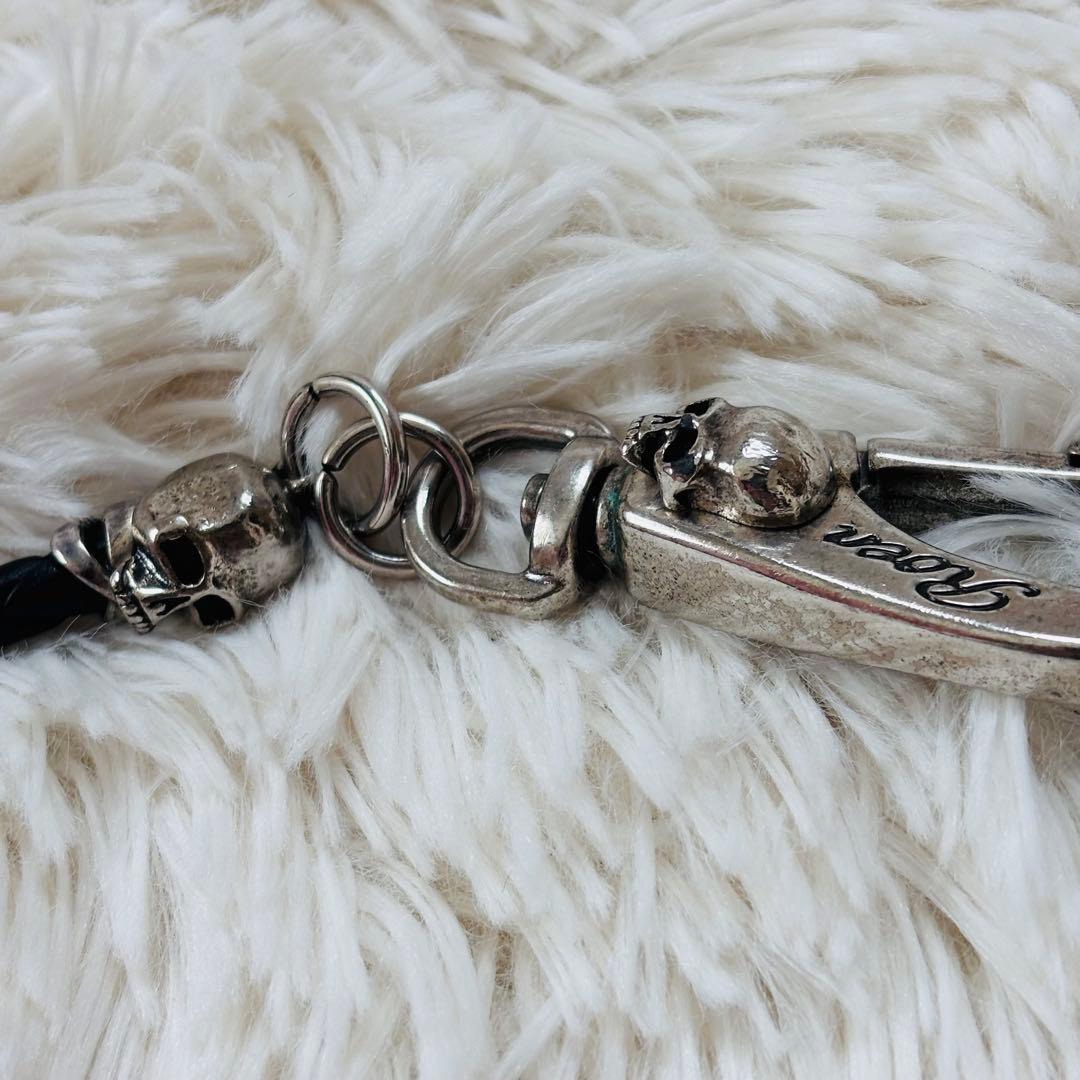 ROEN ヴィンテージ　ウォレットコード　ウォレットチェーン　財布小物　スカル