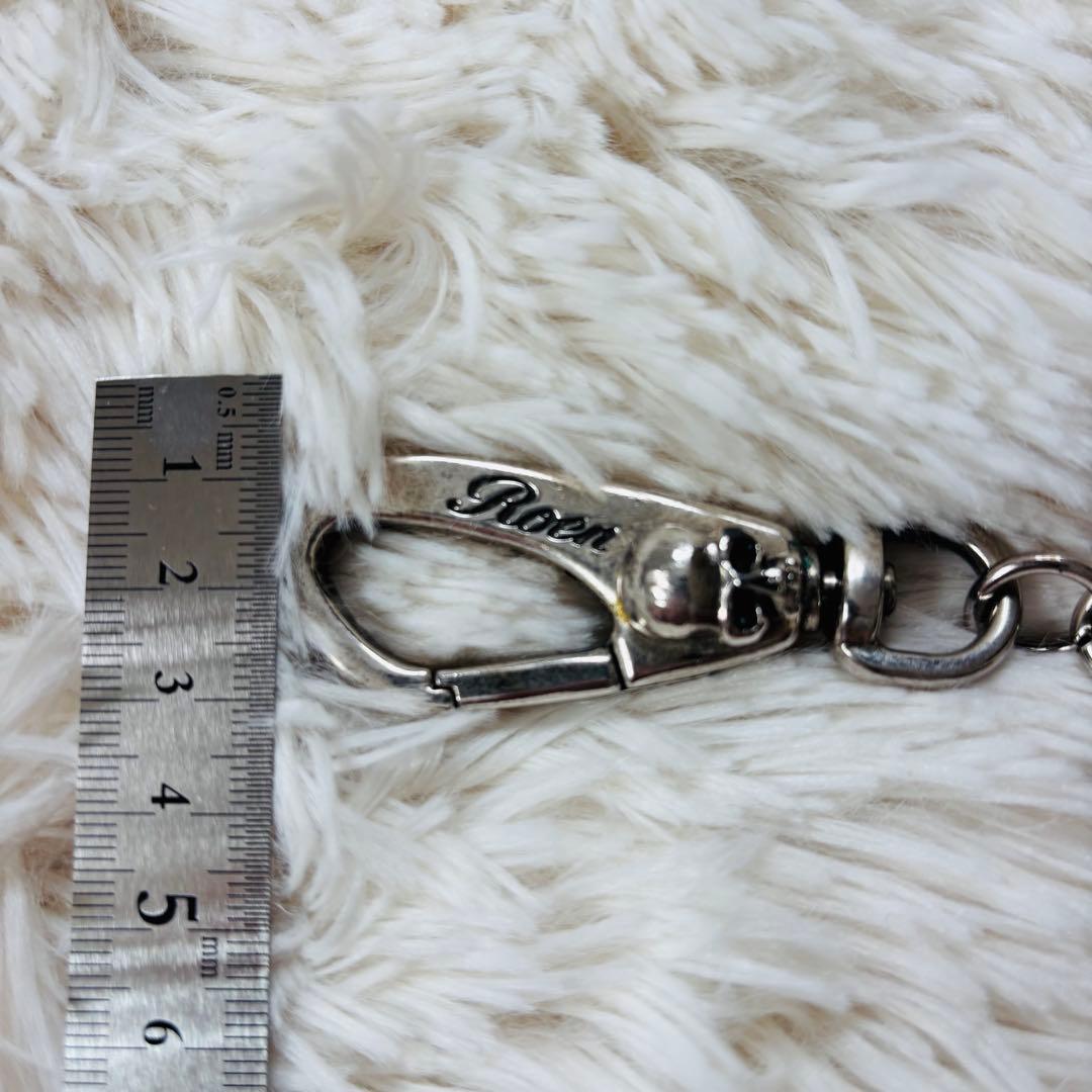 ROEN ヴィンテージ　ウォレットコード　ウォレットチェーン　財布小物　スカル