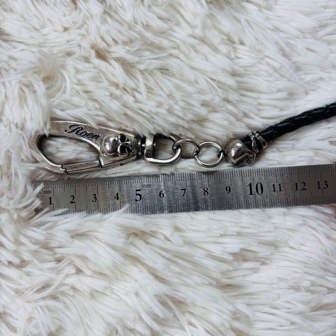 ROEN ヴィンテージ　ウォレットコード　ウォレットチェーン　財布小物　スカル