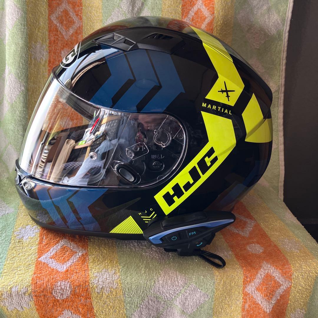 HJC フルフェイスヘルメット インカム付き　美品