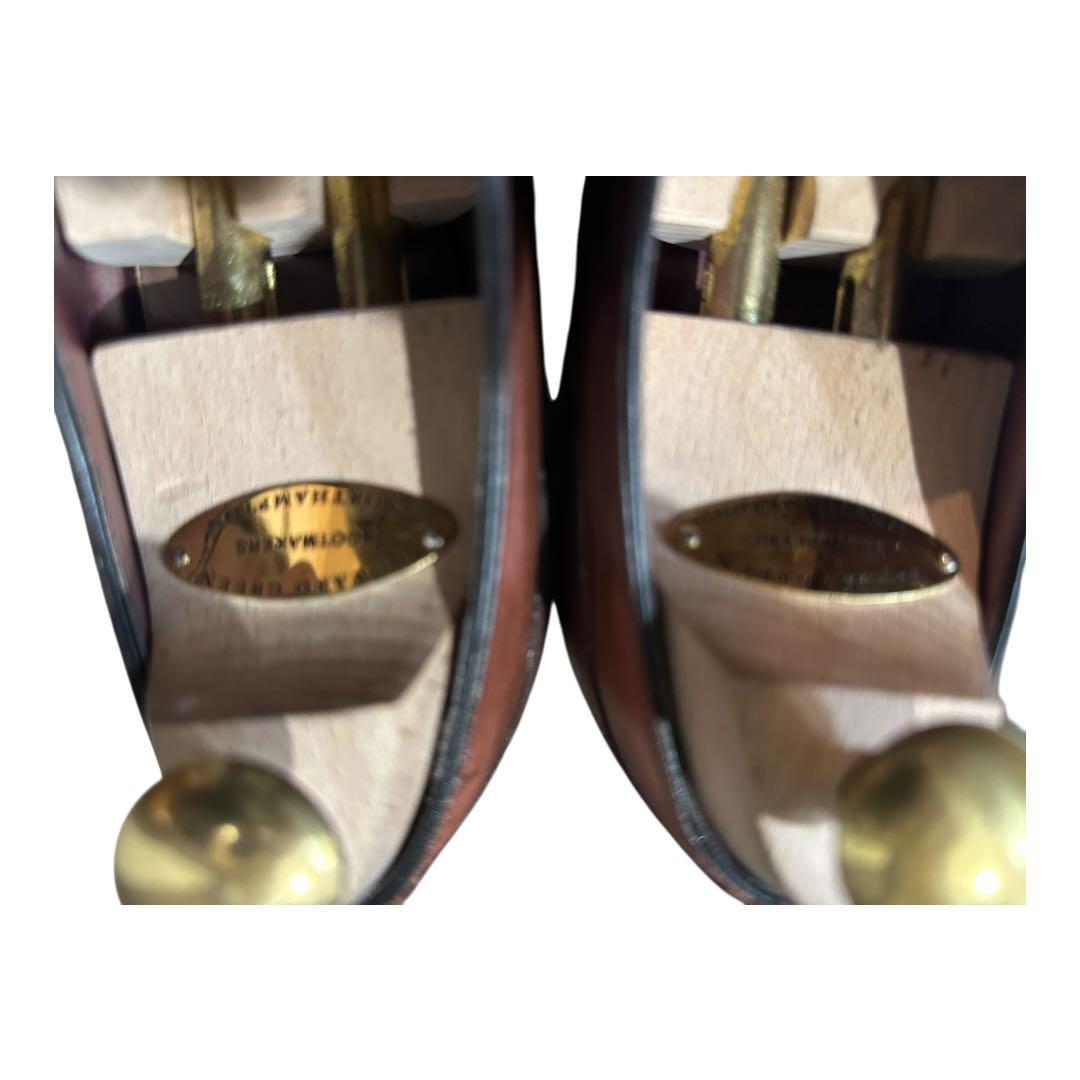 エドワードグリーン ドーバー 7.5E｜名作Uチップ｜専用シューツリー付