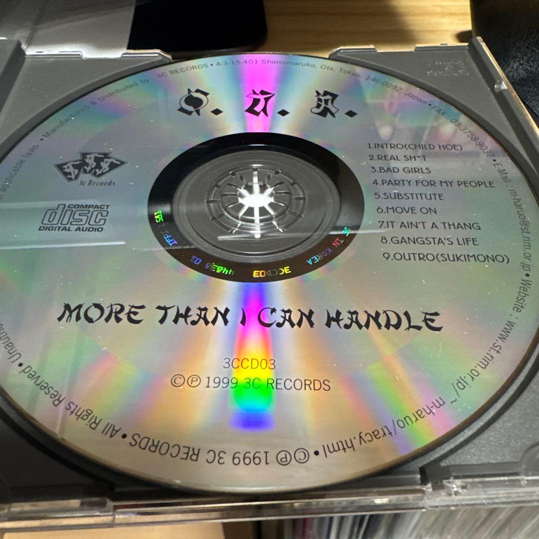 洋楽 G-RAP MORE THAN I CAN HANDLE O.T.A.