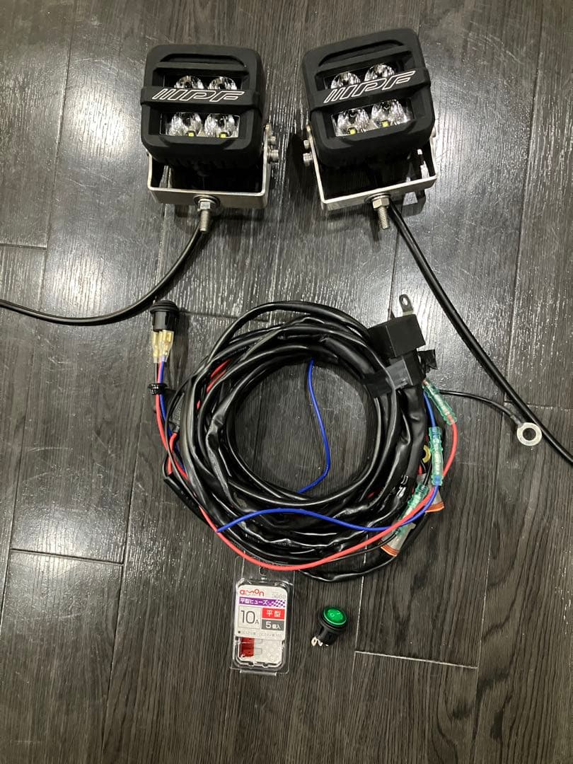 IPF　600 シリーズ 2インチ キューブ ドライビングランプ : S-632