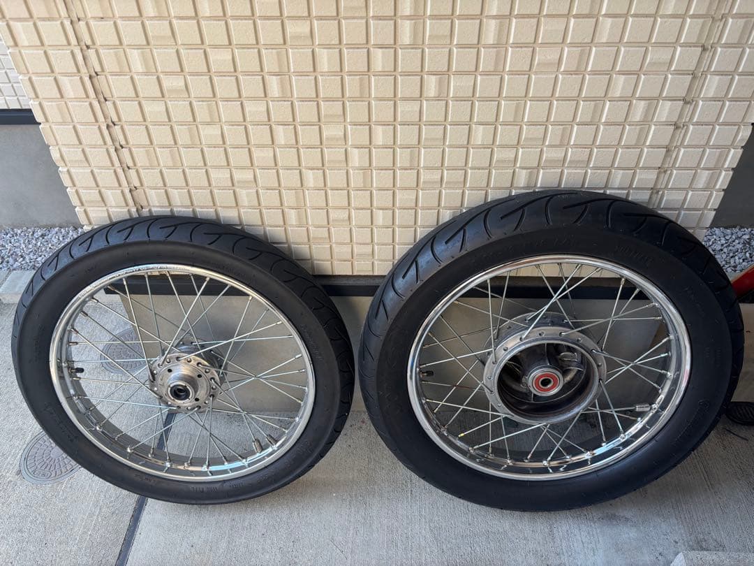 旧CB400FOUR ヨンフォア　ホイール&タイヤ　前後セット