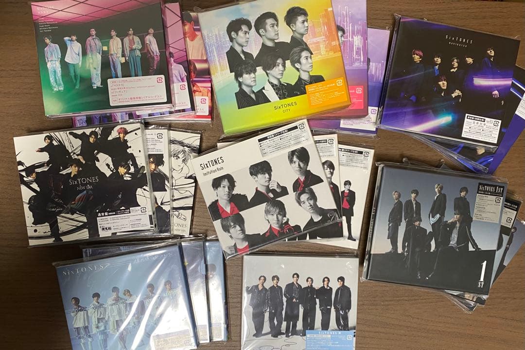 SixTONES CDまとめ売り