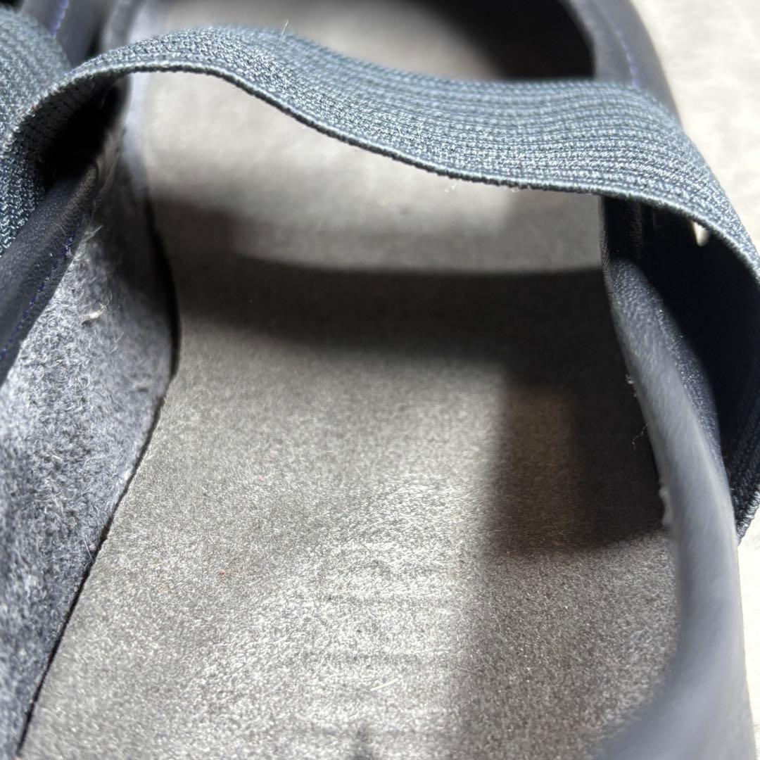 良品 CAMPPER（36）カンペールライトニナ　ブラック フラットシューズ