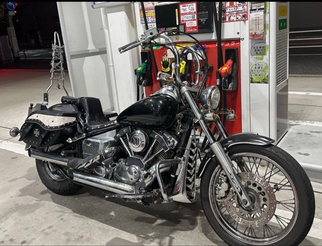 ドラッグスター400 アンダーカウル 黒 チンスポ アンダーカバー 新品未使用