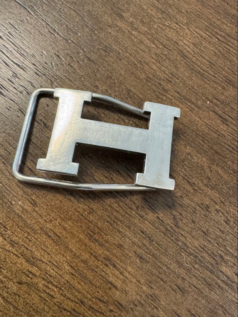 HERMES H型マネークリップ ステンレス