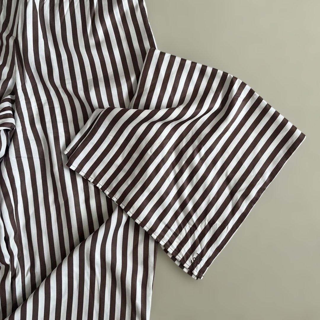 The New Societyストライプパンツ