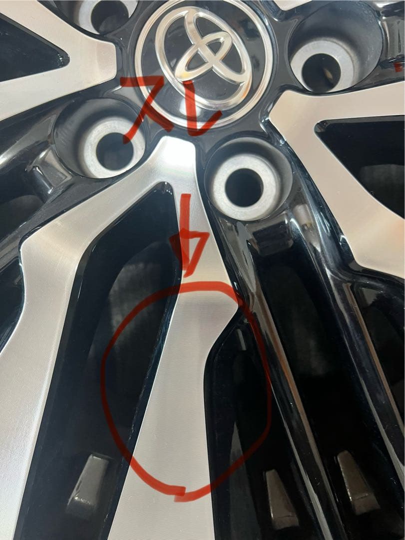 【更に値下げしました！】アルファード30系SCパッケージ18インチホイール✖️2本