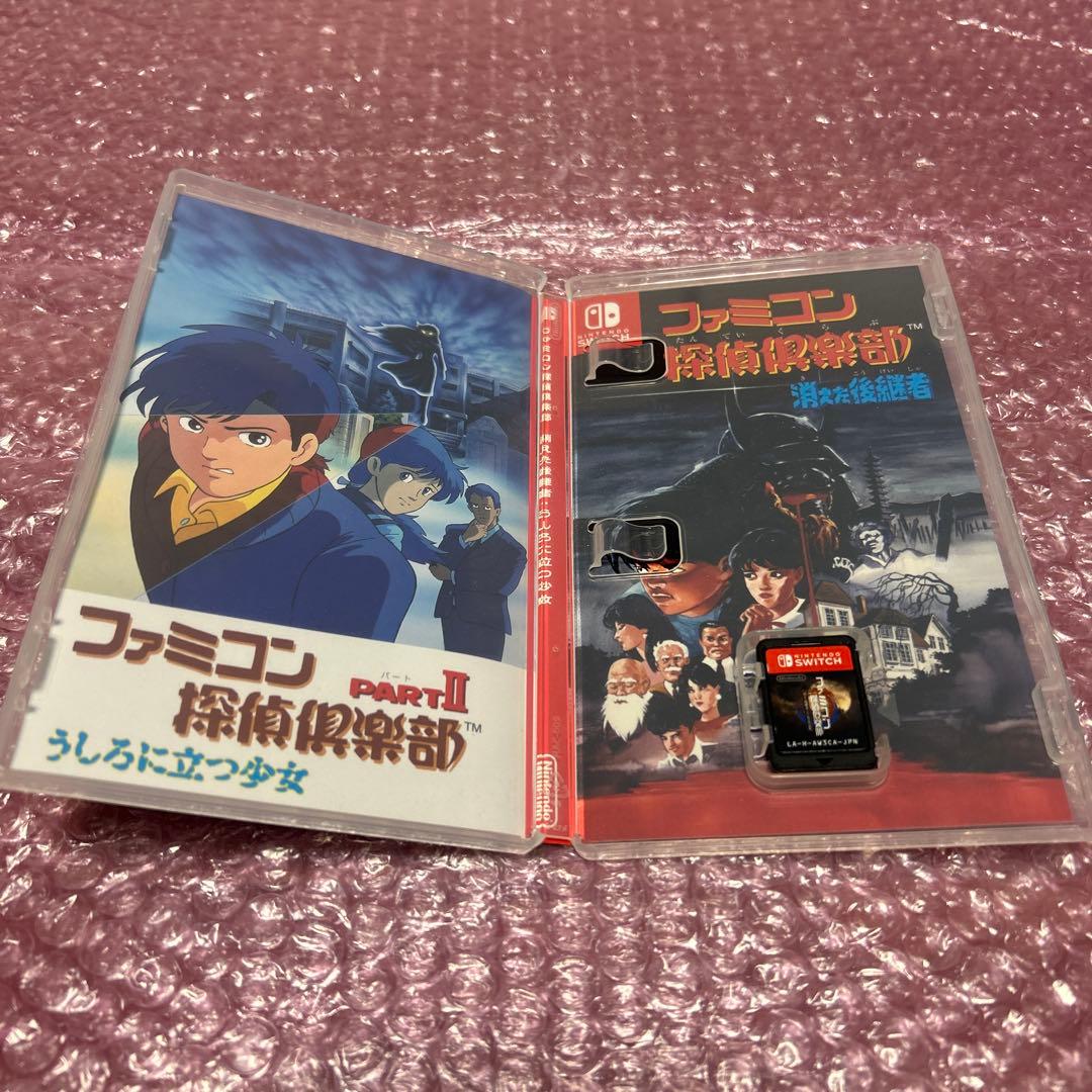 ファミコン探偵倶楽部 消えた後継者•うしろに立つ少女 ソフトのみ Switch