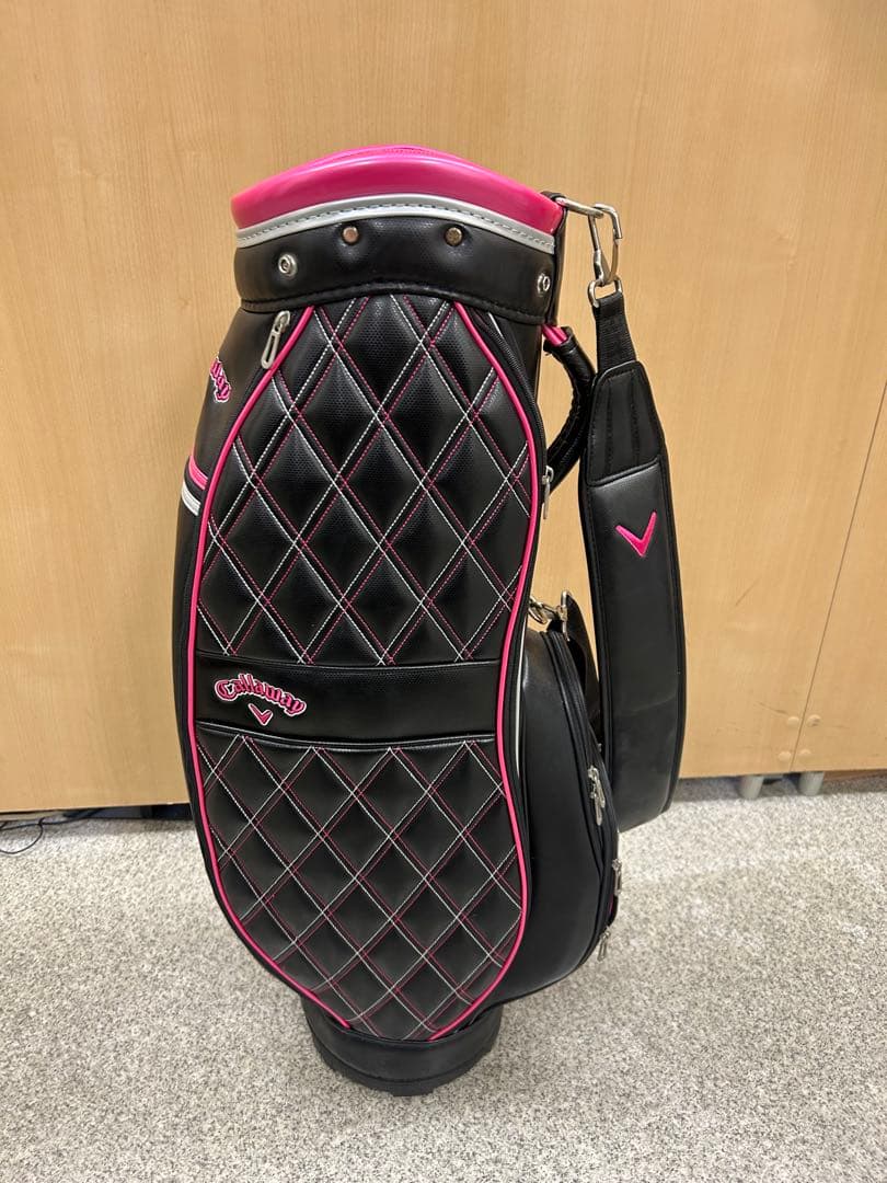 Callaway ゴルフバッグ・キャディバッグ 黒/ピンク