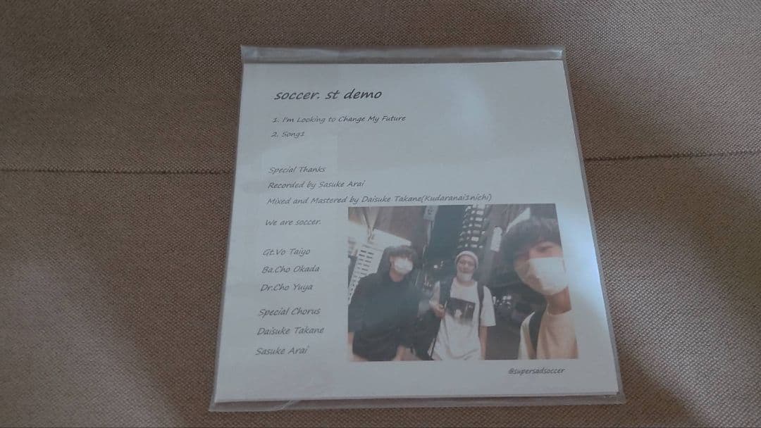 soccer. デモCD Sandal Art