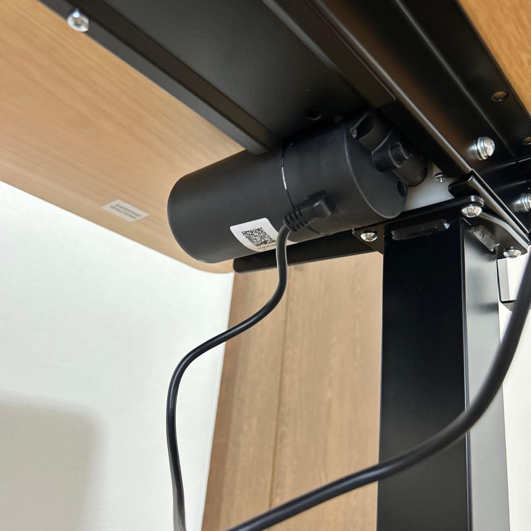 【ほぼ新品】SANODESK 電動昇降デスク E150 メイプル天板